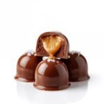 Bombones con dulce de leche