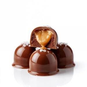 Bombones con dulce de leche